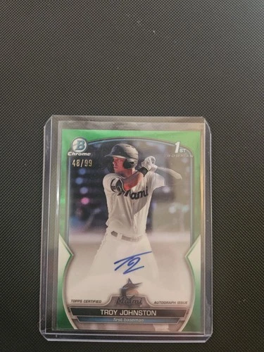 Troy Johnston 2023 Bowman Chrome Troy Johnston Refractor