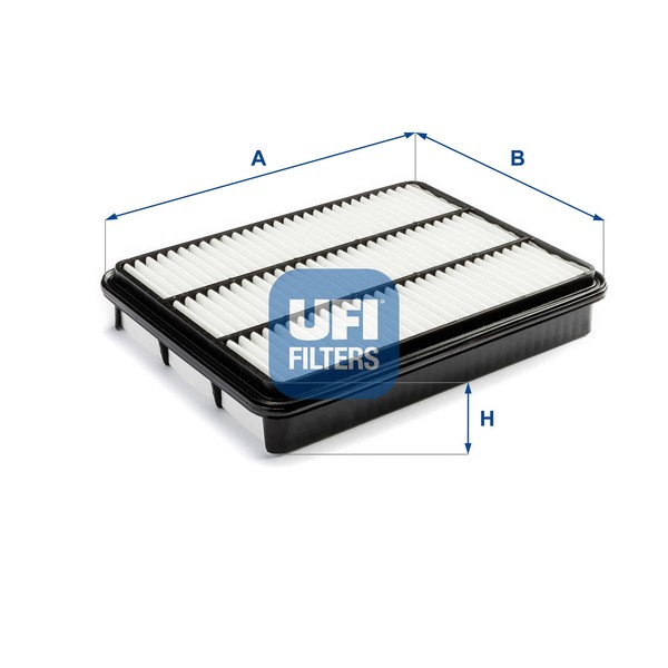 UFI Luftfilter Filtereinsatz FüR Toyota Land Cruiser Prado 3.0 D-4D 30.505.00-image