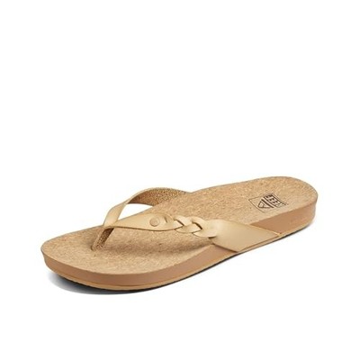 CJ3658 REEF CUSHION COURT TWIST WOMEN'S SHOES SEASHELL SIZE 11 - SEASHELL