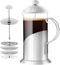 French Pr Coffee Maker 34 Ounce with Heat Resistant Borosilicate