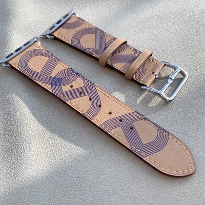 Leather watch Strap For Apple Watch Hermes For S8 S6 S5 Ultra 1/2 SE 10 42-49mm