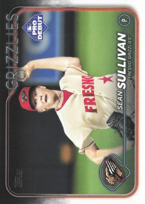 2024 Topps Pro Debut Sean Sullivan #PD-82 Fresno Grizzlies