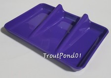 Vintage Tupperware Soap Dish Scouring Pad Holder 4 In X 3 In Gadget Purple New