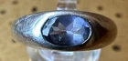 **STERLING SILVER** VTG Tanzanite Ring  (Size 8)