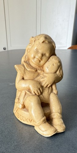 Catherine Mccullough Soapstone Figures Babies Becky Laddie - Picture 2 of 18