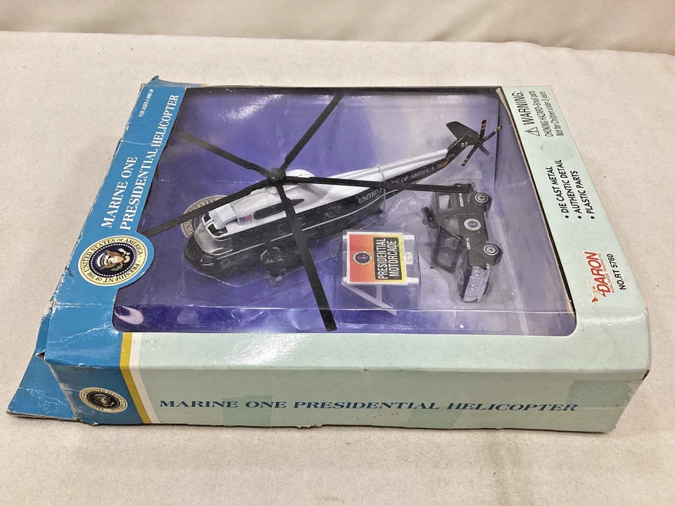 Daron Inc Marine One Presidential Helicopter & Truck 3-Piece Set Sealed FREESHIP - Image 4 of 4
