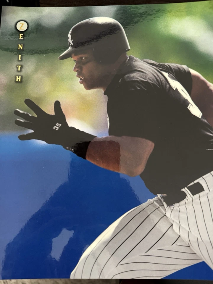 Lot Of 30 Jumbo 8x 10 HOF Baseball Cards Jeter, Thomas, Gwynn, Ripken Jr, Bonds - Image 2 of 4