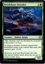 Bristlebane Outrider 169 Uncommon Lorwyn Eclipsed Magic: The Gathering Near Mint