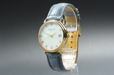 Frederique Constant Geneve White Dial 35mm Automatic Men's Watch [Near MINT]