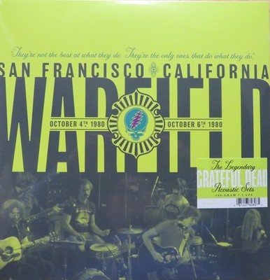GRATEFUL DEAD The Warfield, San Francisco, 1980 RSD BF 2 x 180 gr  OVP