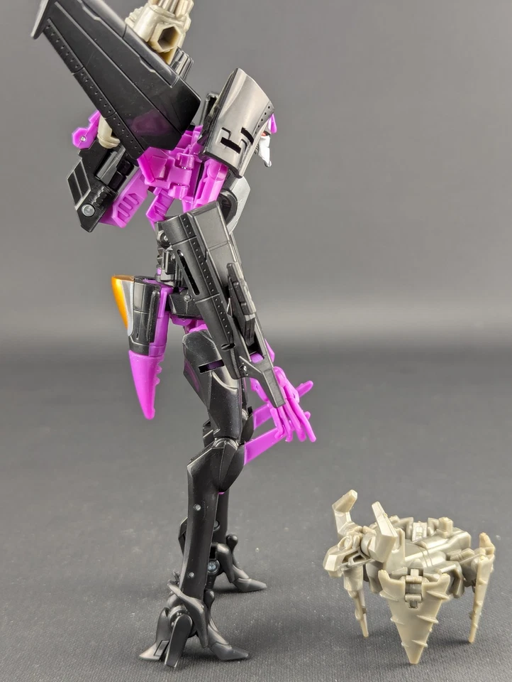 Transformers Arms Micron Skywarp complete READ Takara AM-06 Prime Deluxe Class - Image 4 of 4
