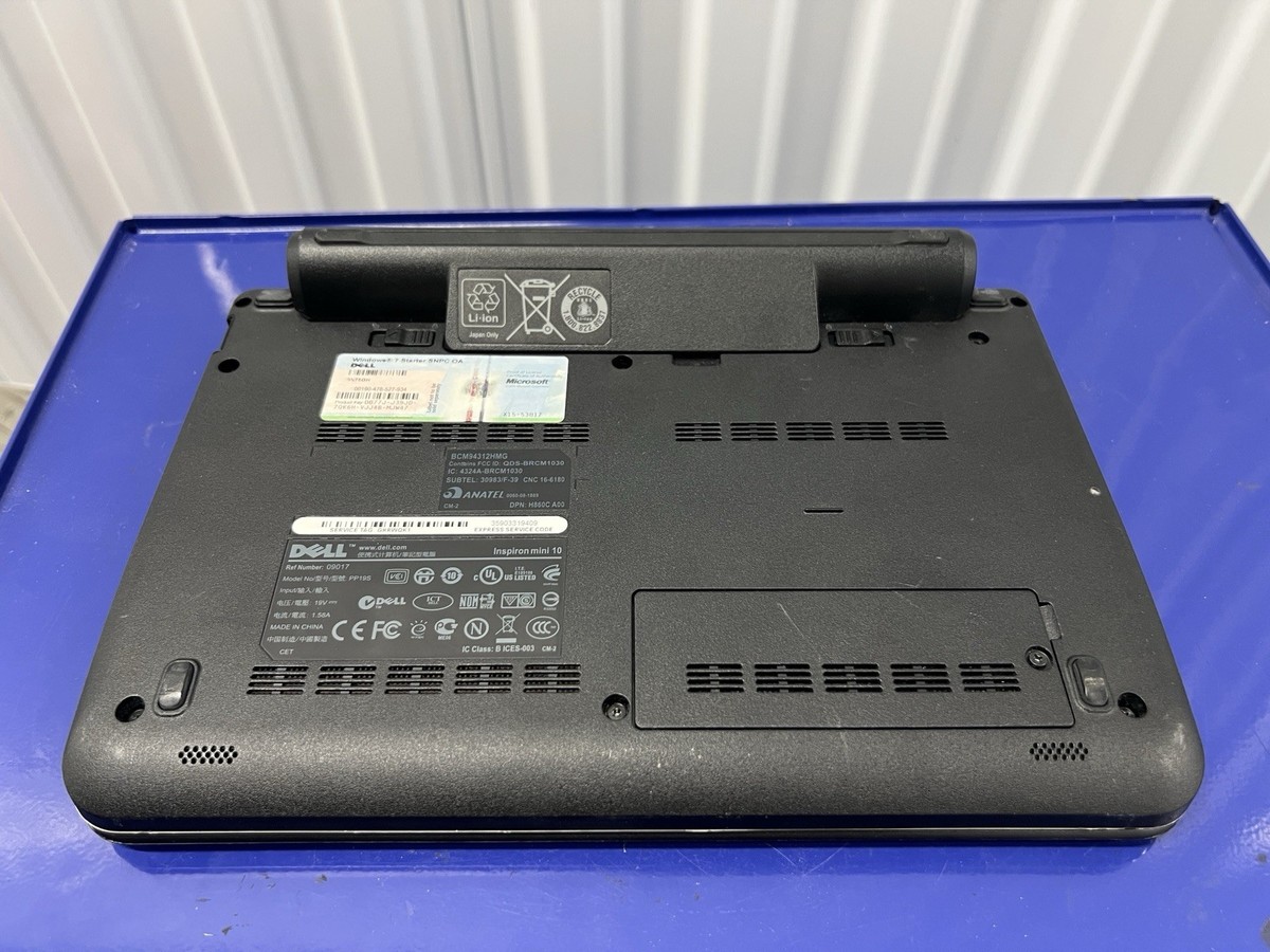 Dell Inspiron Mini 10 Laptop PP19S Netbook AS IS | eBay