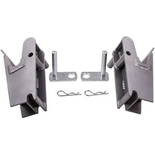 Snow Plow Receivers Mounting Pockets Thrower Parts Steel for Passenger Driver