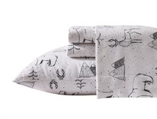 - 100 Cotton King Flannel Set Softly Brushed Cotton Flannel Sheets - Stylish...