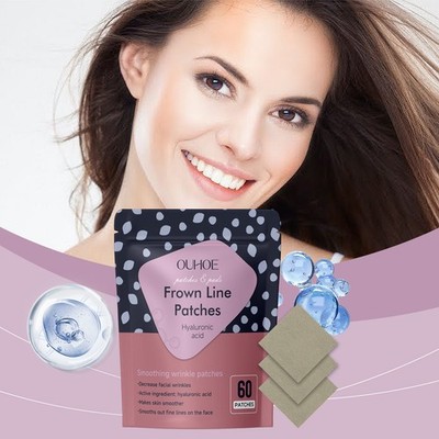 Facial Anti-Wrinkle Patches,Smooth Wrinkle Pad,Face Tape for Forehead Eyes Lips