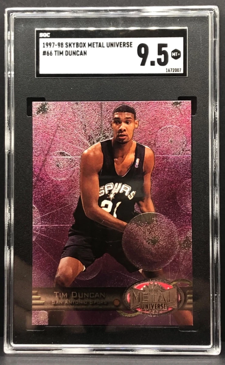 1997-98 Metal Universe - Tim Duncan #66 for sale | eBay