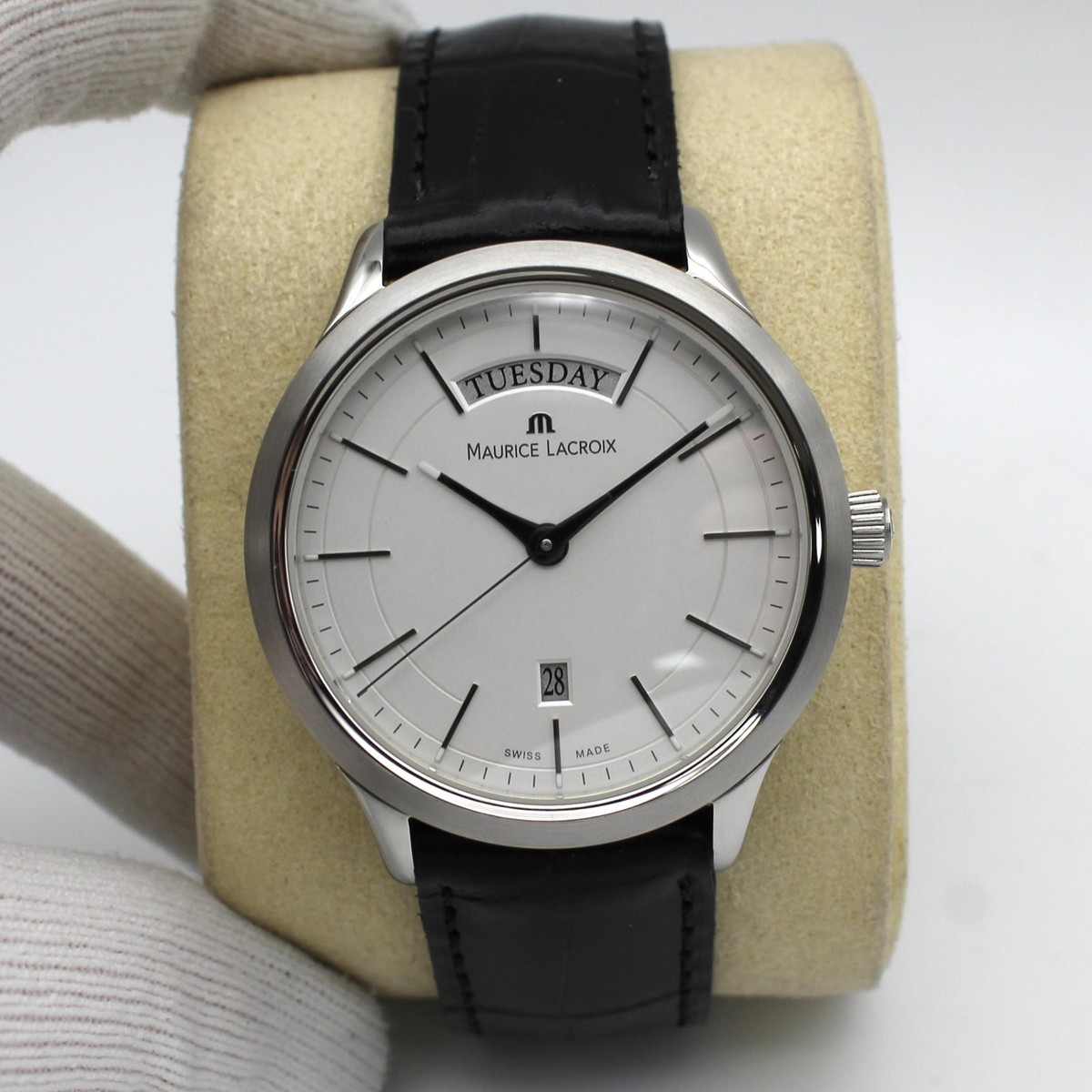 Maurice Lacroix Les Classiques Steel Silver Dial Quartz Watch