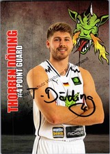 Original Autogramm Thorben D&ouml;ding Basketball Artland Dragons /// Autograph signi