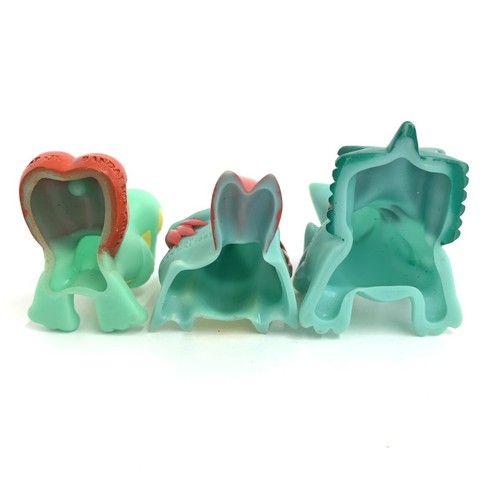 Pokemon Kids Treeko Jumple Sceptile Different Colors Figure Puppet Set of 3 - Picture 5 of 10