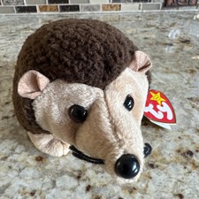 Ty Beanie Baby Prickles the Hedgehog 1998 Retired RARE WITH ERRORS