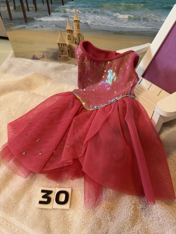american girl doll Isabelle Sparkle Dance Dress