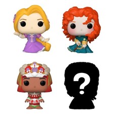 Disney Princesses Bitty Pop! Funko Rapunzel 2.5cm Vinyl Figure 4-Pack