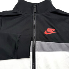 Nike Boys Multicolor Jacket Size 5/6 Long Sleeve Full Zip Swoosh