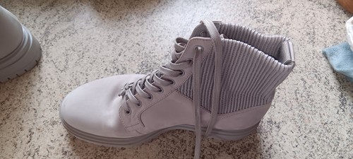 GIANVITO ROSSI ITALY BOOTS TOP ZUSTAND NUR EINMAL GETRAGEN GRÖßE 40 GRAU - Bild 10 von 13