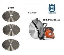 husqvarna k 970 16" mototroncatrice a disco taglio max 155 mm