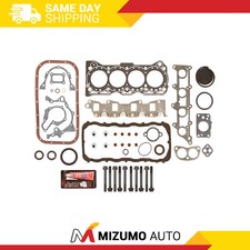 Full Gasket Set Head Bolts Fit 89-95 Suzuki Sidekick Geo Tracker 1.6l G16k G16kc Full Gasket Set Head Bolts Fit 89-95 Suzuki Sidekick Geo Tracker 1.6l G16k G16kc