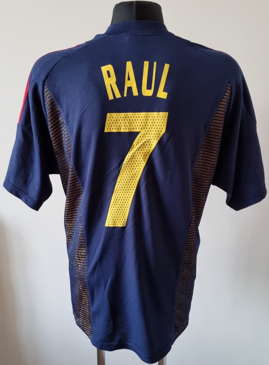 Spain 2002 - 2003 Third football shirt Adidas #7 Raul size