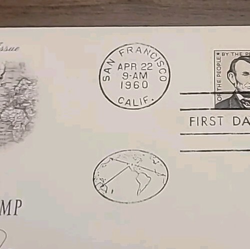US FDC # C59 Air Mail 25c 1960. - Picture 5 of 6