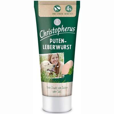 Allco Christopherus Snack Putenleberwurst 12x75g - Pute