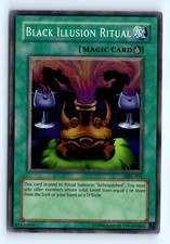 Yu-Gi-Uh Black Illusion Ritual #MRL-051 Magic Ruler tcg LP