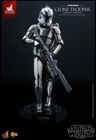 Star Wars Chrome Clone Trooper 1/6 Figur Hot Toys Ovp