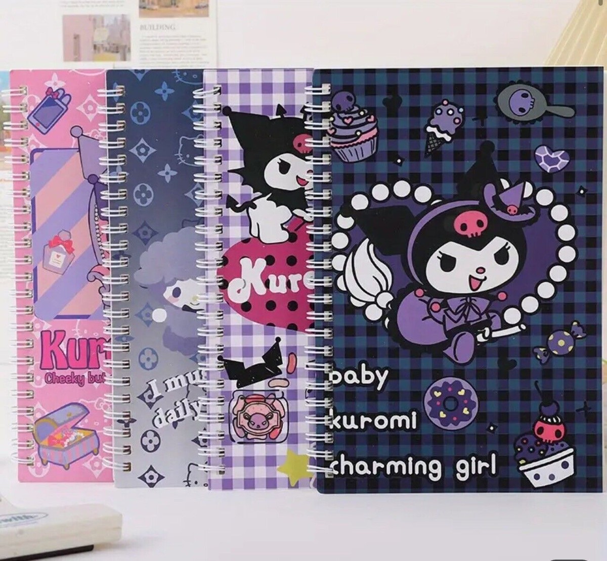 ❤kuromikeさま❤NoteMakingEnergy❤ Japan Sanrio Marking Sticky Notes - Kuromi : Cake | Kawaii