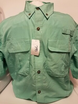 NEW RedHead Men's Angler Series Tourney Trail Short-Sleeve Shirt Size Medium
