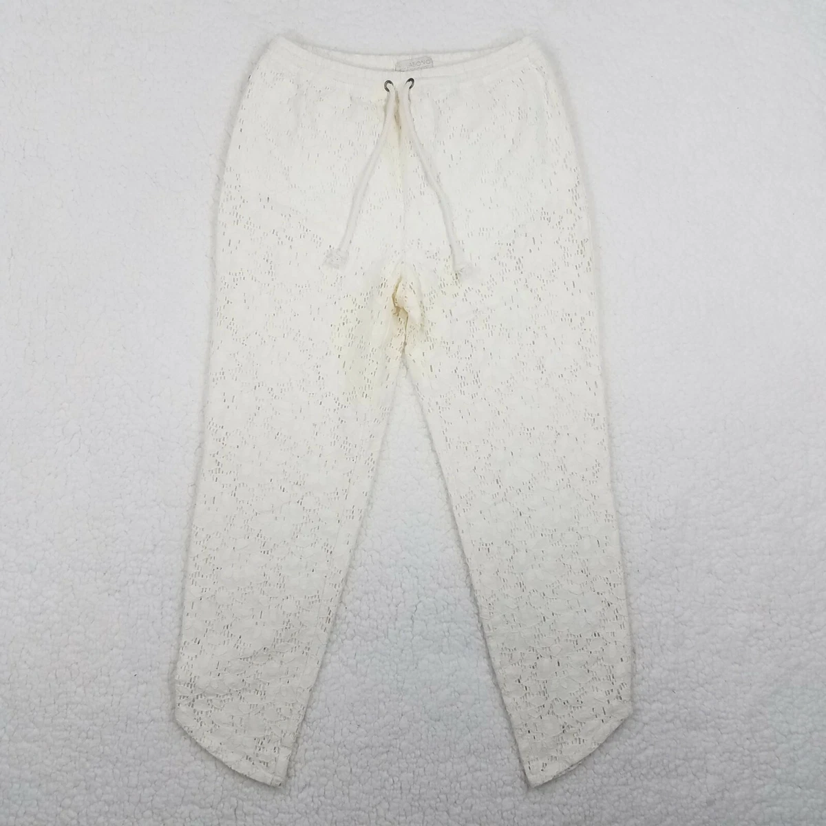Lace top beach pants