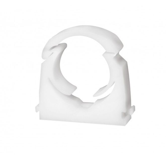 50 x Talon flexi hinged pipe clips for 31.8 - 35mm pipe. Waste fittings TS35