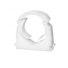 50 x Talon flexi hinged pipe clips for 31.8 - 35mm pipe. Waste fittings TS35