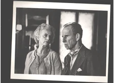 8 x 10 B & W  PHOTO-JESSICA TANDY & HUME CRONYN