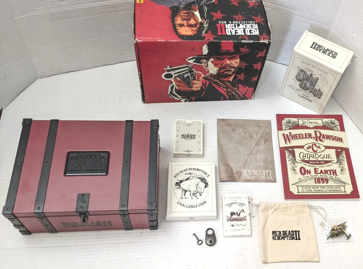 Møntvask erotisk eksperimentel Limited* Red Dead Redemption 2 Collectors Box No Bandana | eBay