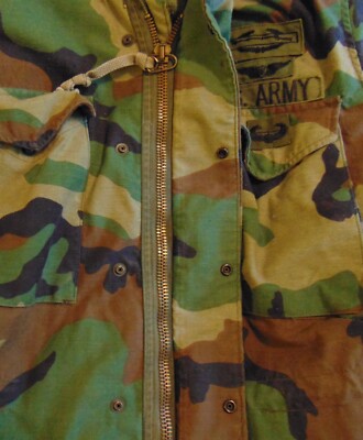 Alpha Industries Cold Weather Field Coat Jacket With Insignia