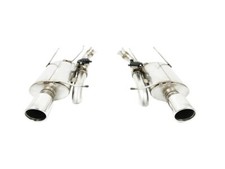 Ulter Edelstahl Klappenauspuff mit Elektronik Ford Mustang MK5 3.7l je 1x100mm