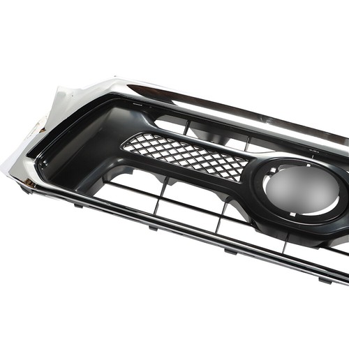 Parrilla superior de parachoques delantero para Toyota Tacoma 2012-2015 conjunto de plástico cromado - Imagen 4 de 8