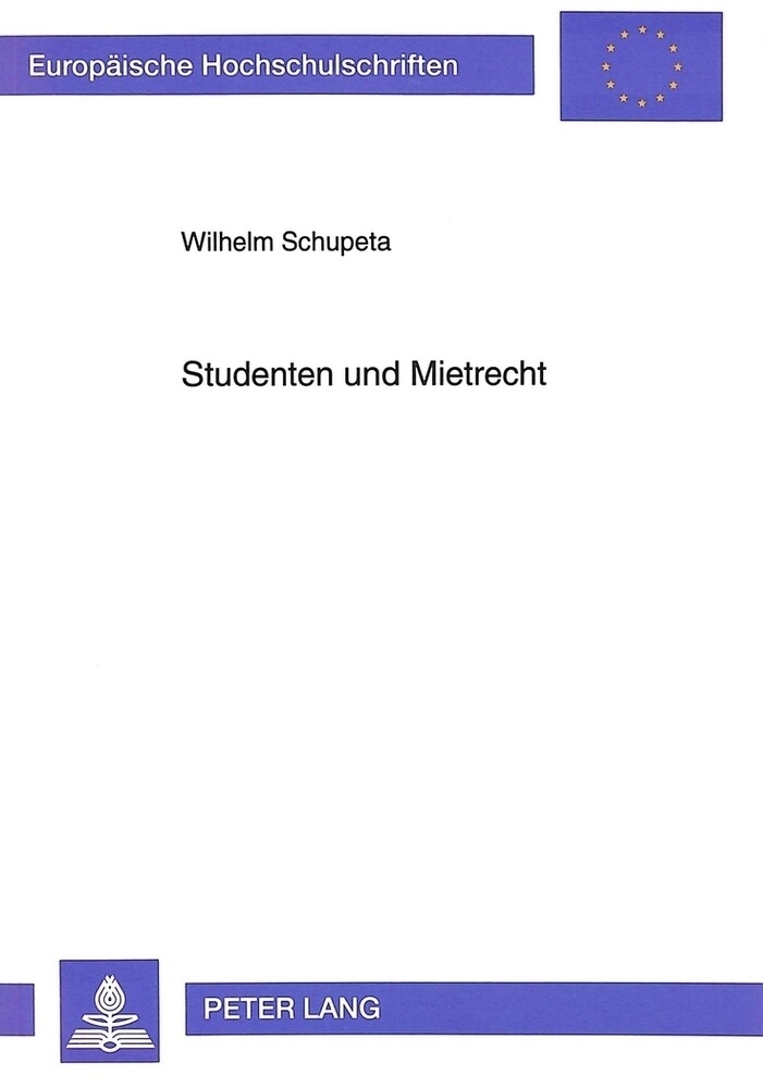 Thumbnail - Wilhelm Schupeta | Studenten Und Mietrecht | Taschenbuch | Deutsch |
