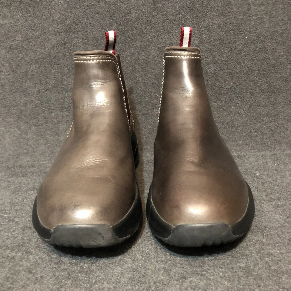 MBT Zapatos Mujer Cuero Marrón Rocker Parte Inferior Tonificación Comodidad Chelsea Botas Talla 6 Foto 2 de 4