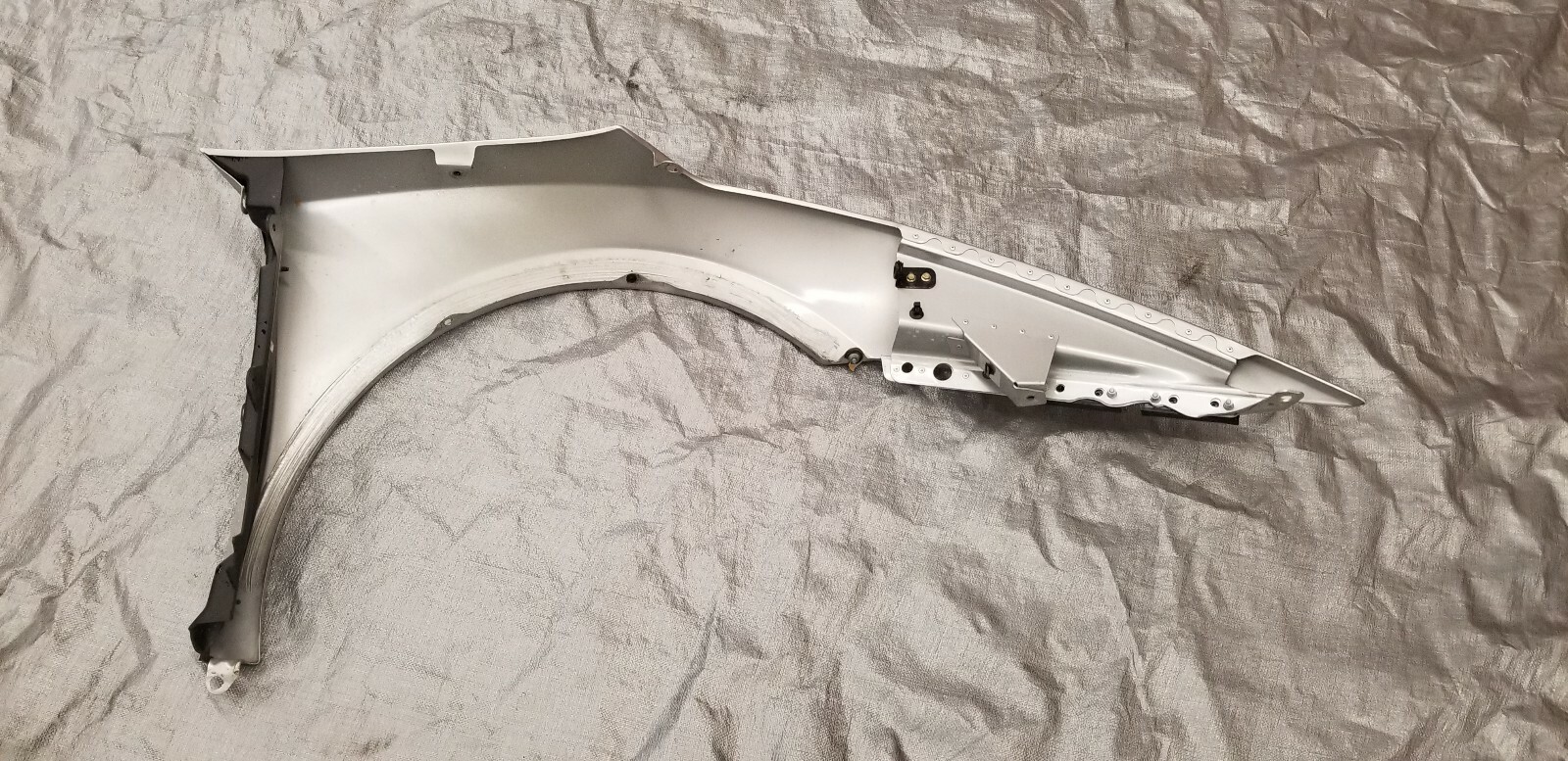 LAMBORGHINI GALLARDO FRONT LEFT DRIVER SIDE FENDER OEM 400821021 SILVER