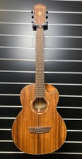 Washburn Wcgm55k Comfort Dreadnought Semi Cutaway Koa Top Acoustic Guitar