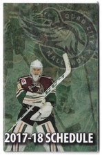 2017-18 Quad City Mallards ECHL Hockey Schedule !!! Many Sponsors